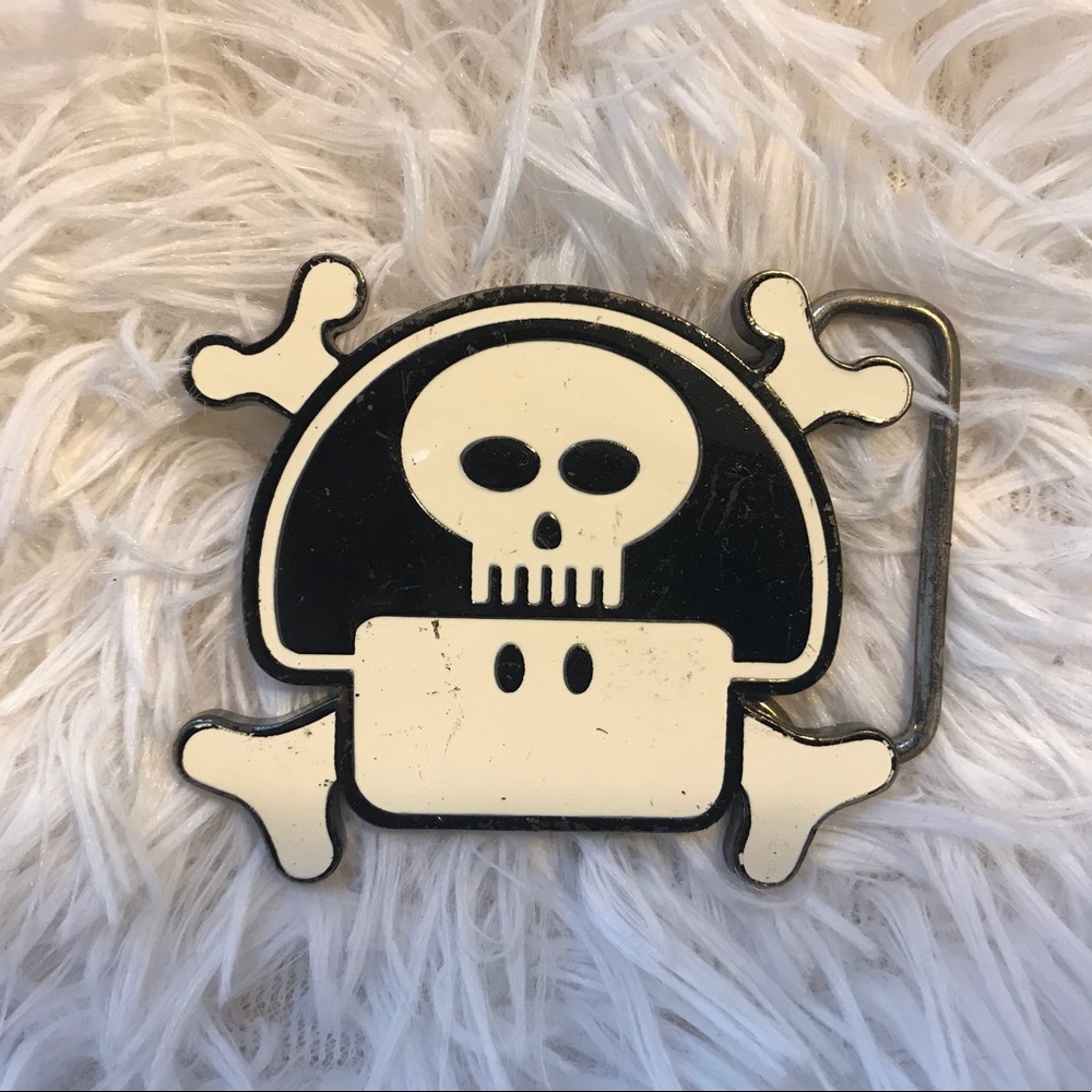Mario mushroom 🍄 belt buckle